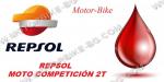 МАСЛО REPSOL 2T RACING MIX 1л (Червено)-4